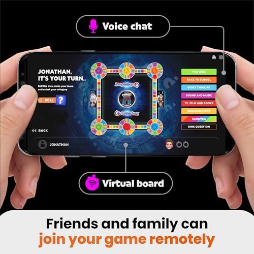 Outsmarted - The Live Quiz Show - Remote Board Game - More Than 10000 Multimedia Questions and Updates, Live TV Quiz Show, Family Game Night - Games for Adults, Teens and Kids - Ages 8+ -2024 Version - style: 2025 Edition