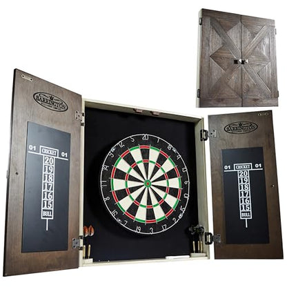 Barrington Bellevue Bristle Dartboard, Cabinet Style, Pre-Assembled
