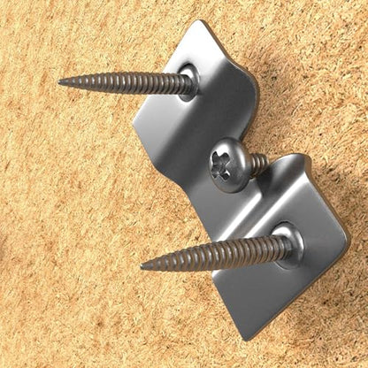 Viper by GLD Products Dartboard Mounting Hardware Kit, Silver