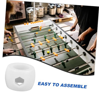 Happyyami Foosball Table Football Replacement Parts Goal Bars Stop Ring Goal Rod Locator Ring. Foosball Rod Stop