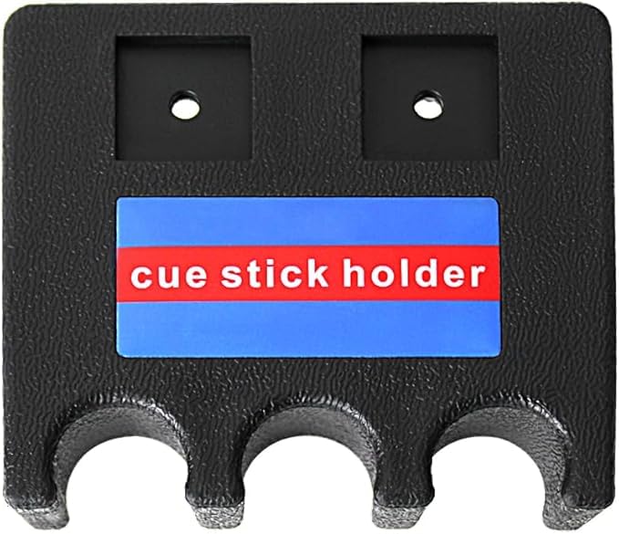 Pool Cue Holder Rest Stick Holder, 3/4/5-Cue Portable Pool Stick Holder for Table Weighted Mini(3 Cue) - color: 3 Cue