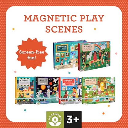 Petit Collage Mag Play Scene Pet Hospital - color: Mag Play Scene Pet Hospital