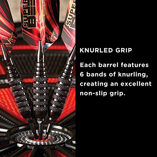 Viper Super Bee Soft Tip Darts, 16 Grams - style: Black Coated Brass