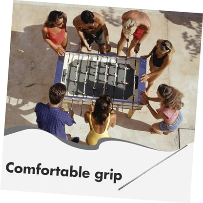 Holibanna Table Soccer Machine Replacement Rod Durable Handle for Enhanced Gameplay Fits Foosball Tables Comfortable Grip Table Football Accessory for All Ages