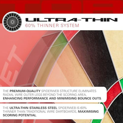 Target Darts TOR Dartboard & Dart Board Bundles | Competition Standard Steel Tip Board with Fixing Kit | Also Available: Special Edition Luke “The Nuke” Littler Board and Surround or Star Wars Galaxy - style: Tor Board