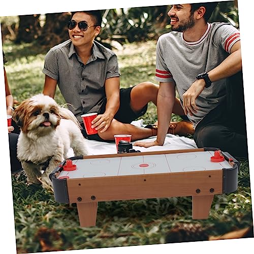 POPETPOP 1Pc Mini Tabletop Ice Hockey Game Creative for Smooth Edges Indoor Fun Battery for Boys and Exercise Finger Flexibility