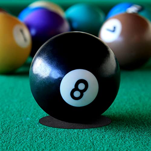 Civaner 105 Pcs Pool Table Market Dots Billiard Spot Point Sticker Black Snooker Spot Billiard Accessories Ball Placement Stickers for Practice