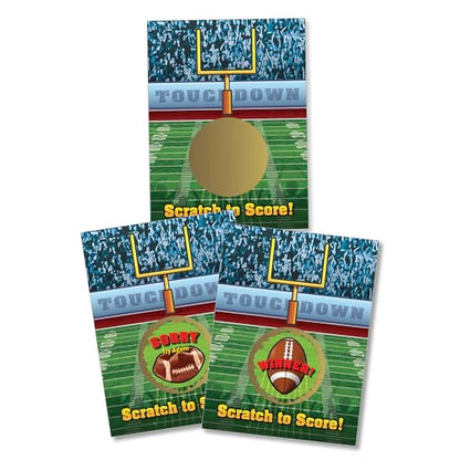 My Scratch Offs Football Field Goal Scratch Off Game Cards 26 Pack - 2 Winning and 24 Sorry - style: Football Field Goal