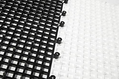 Uber Games Garden Checkers and Chess Game Board - Plastic