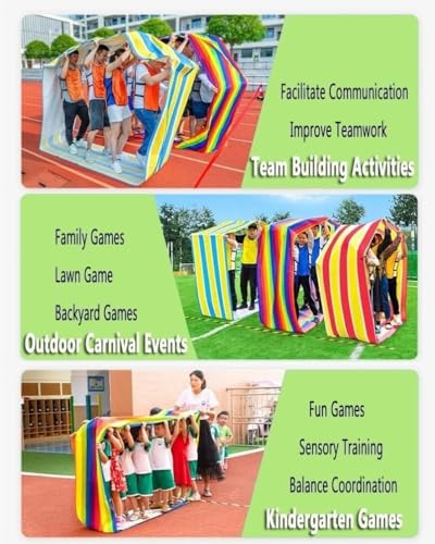 Team Cooperation Rolling Run Mat,Outdoor Race Game for Team Building, Obstacle Course, Field Day and Parent-Child Activities - for Kids and Adults(Kids-6M) - size: Kids-6M