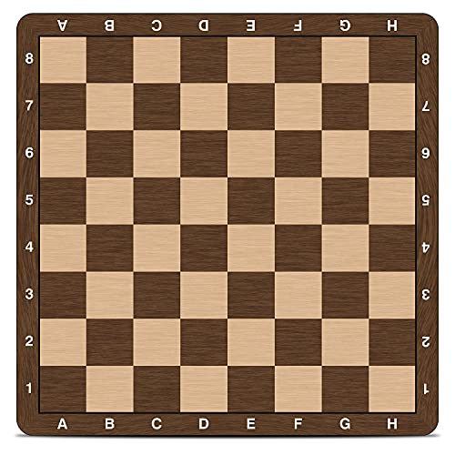 LEAP Chess Board Only 20" & 0.042" Super Thiness Mousepad Material Non-Slip Fold or Roll up Way Storage - size: Mousepad Chess Board Fold/Roll up