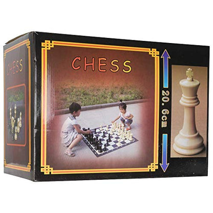 MegaChess Plastic 8 Inch Giant Chess Set