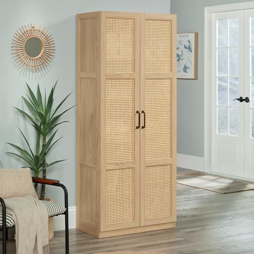 Sauder Miscellaneous Storage Cabinet, Harmony Ash Finish - color: Harmony Ash