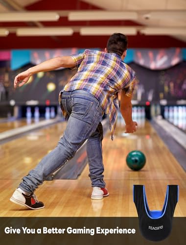 Bowling Ball Polisher Bag, Thickened Microfiber Bowling Seesaw Towel for Bowlers, Large Washable Ball Cleaner Bag, Bowling Shammy Seesaw