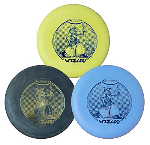 Gateway Wizard Disc Golf Putter Approach Disc - 3 Pack - style: SS (Supersoft)