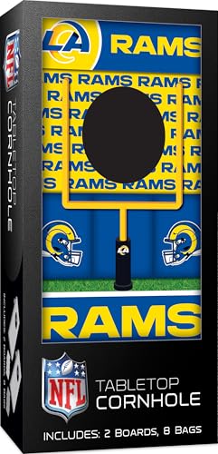 MasterPieces Officially Licensed NFL Tabletop Cornhole for Adults - style: Los Angeles Rams