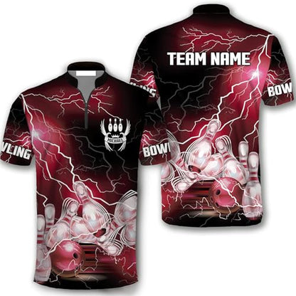 GABITA Personalized Bowling Jerseys for Men, Custom Bowling Shirts, Funny Bowling Shirts Gift for Bowler Team Player - color: A2