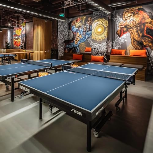 STIGA Optimum 30 Table Tennis Table with 30mm Thick Top and Unmatched Stability