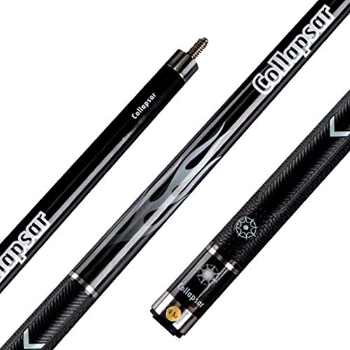Collapsar R Series 58Inch 2-Pieces Maple Billiard Pool Cue Stick PU Grip