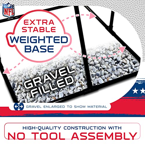 Franklin Sports Target Toss Games - Kids Football + Baseball Target Toss Games for Indoors + Outdoors - Fun Football + Baseball Throwing Games for Kids - Includes Targets + Mini Toy Balls - style: NFL Football
