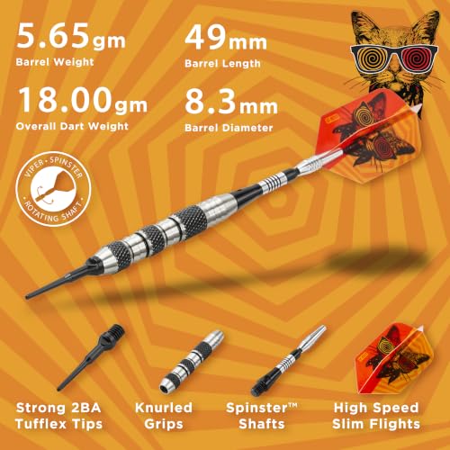 Viper "The Freak" Soft Tip Darts - style: Triple Band