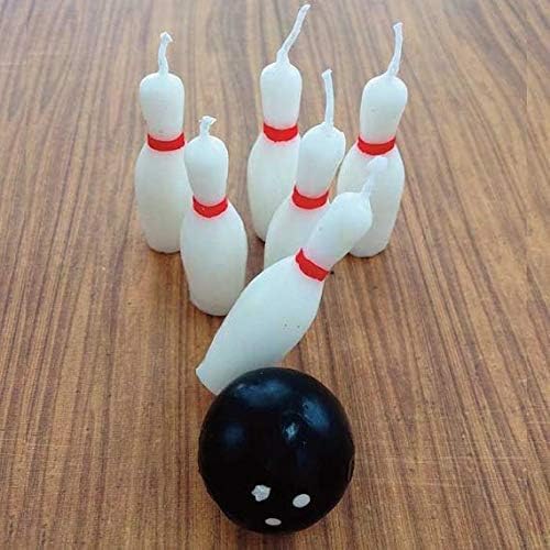 Oasis Supply 7pc Bowling Pins and Ball Candle Set