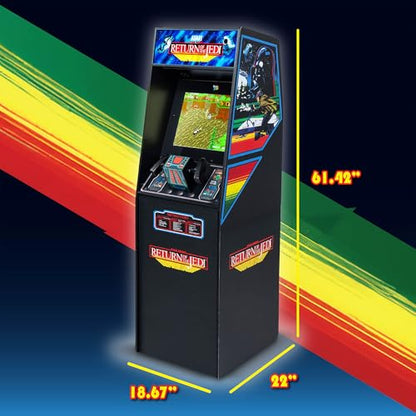 ARCADE CLASSICS Atari Star Wars Ultra Series Free Standing Electronic Game w/ 17" Liquid Crystal Screen - Classic Indoor Cabinet Console for Home & Basement Gaming - style: Star Wars Ultra Series