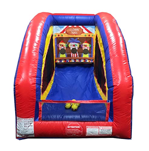 Ultralite Sealed Air Frame Games | Ball and Bag Toss | Includes Frame, Panel, Built-in Blower, Balls, and Bag | for Backyards, Carnivals, Schools, Birthday Parties