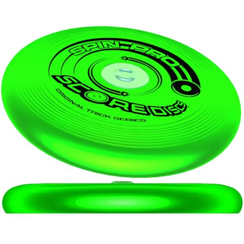 Beach & Pool Sports Disc. Throw with Precision! Spin Tricks! Soft and Durable, Waterproof, Floats, Play Anywhere! Spin & Splash Grip - Spin Zones - That's a Disc! Upgrade Your Fun! - color: Green