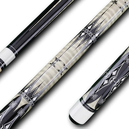 13mm 58 Inch 19 20 oz Billiard Pool Cue Stick, 1/2 Maple Billiard Pool Stick, House Bar Pool Table Sticks for Men - color: Wood 19 oz