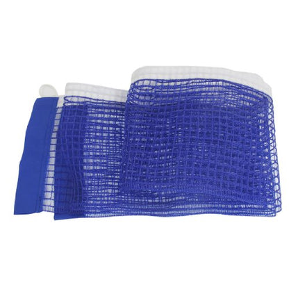 uxcell® Nylon Replacement Table Pingpong Sports Tennis Mesh Net w Pull String Blue