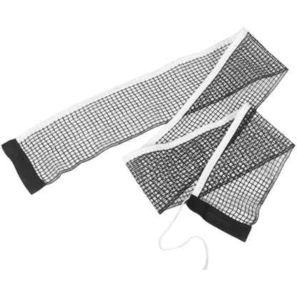 Kisangel Table Tennis Racket Replacement Net Pong Net for Table Tennis Portable Foldable Quick Assembly Tight Mesh