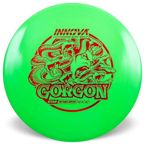 Innova Star Gorgon Distance Driver, Control Disc Golf Driver with Straight Glide (Colors Will Vary) - size: 173-175g