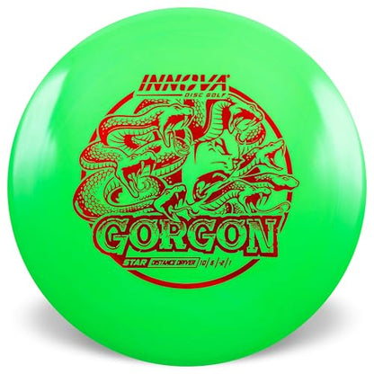 Innova Star Gorgon Distance Driver, Control Disc Golf Driver with Straight Glide (Colors Will Vary) - size: 165-169g