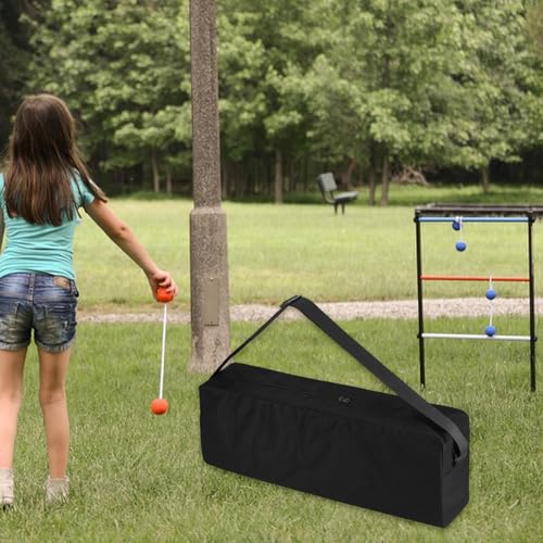 Ladder Toss Game Storage Bag - Duffle Carrying Case for Bolas & PVC Scoring (26.4x5.9x9.1 inch)