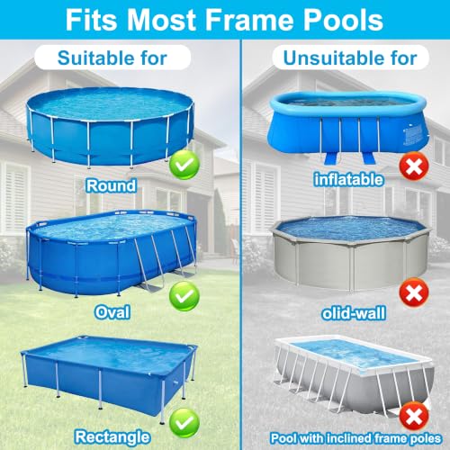 winemana Pool Bar for Above Ground Pool Swim Up Bar 38.4" x12" Adjustable Poolside Table Foldable Swimming Pool Shelf Fits Round Oval Rectangle Pools Clip-On Drink Table for Deck Patio, Grey - color: Grey