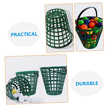 Hemoton 1pc Golf Balls Bucket Portable Ball Container Golfball Container Storage Holder Golfs Supplies for Home