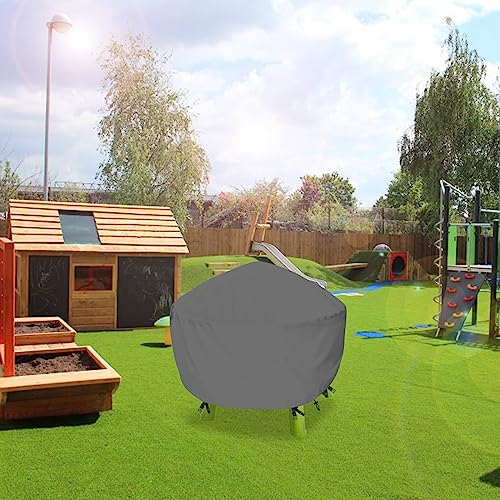 Kids Water Table Cover Fit Rain Showers Splash Pond Water Table,Waterproof Dust Proof Anti-UV Outdoor Toys Cover-Grey - color: Grey
