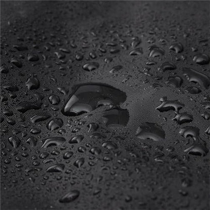 Table Tennis Cover, Indoor Waterproof Dustproof Sunscreen Ping Pong Table Cover Fits Folding Tables All Weather Protection 5.4*2.3*6.1ft（Black）