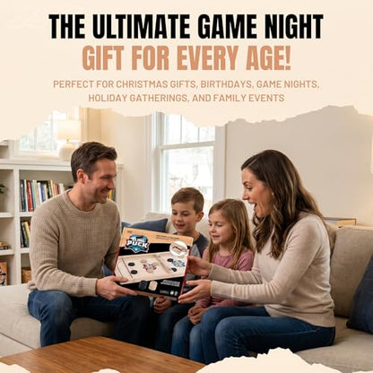Fast Sling Puck Game - Super Winner Slingshot Puck Board Game - Sling It Shot 2 Player Hockey Table for Kids, Teen and Adults - Christmas Indoor Family Tabletop Games - style: 24 Inch Large