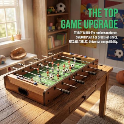 Beaupretty 10 Pcs Foosball Table Replacement Balls, 22mm Mini Soccer Balls, Plastic, Multi-Color, for Tabletop Game, Recreation Room, Kids Party Present