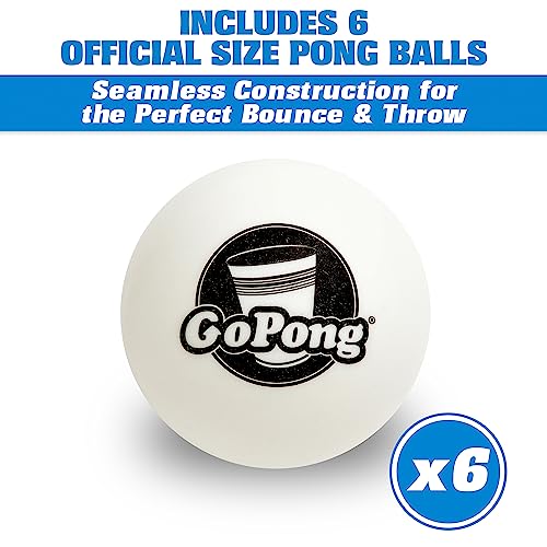 GoPong 8 Foot Portable Beer Pong/Tailgate Tables (Black, Football, American Flag, or Custom Dry Erase) - color: Black