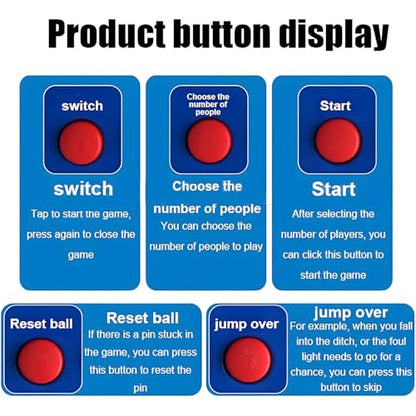 Electronic Bowling Alley Game for Kids and Adults with Automatic Reset,Lighting Effects,and Simulation Sounds-Foldable Indoor Bowling Set 3.5M/11Ft,3.5m/11ft - size: 3.5m/11ft