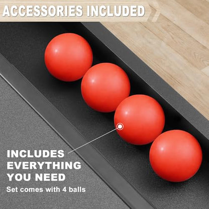 RAYKEEP Roll & Score Arcade Game Ball, 4-Pack Replacement Set for Arcade Ball Toss Games, Ideal for Adults, Family Game Rooms