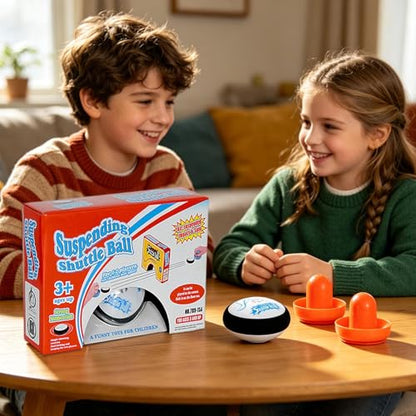 Tabletop Hover Puck,Interactive Portable Electric | Kids Table Hover Puck Hockey Toys | for Children Adult Family Outdoor Home Office School Party