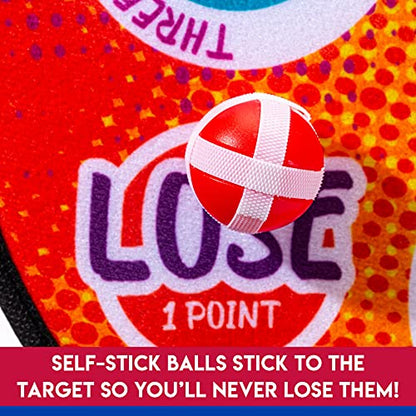Franklin Sports Anywhere Darts - Double-Sided Dart Target Hangs Anywhere - Perfect for Kids and Families