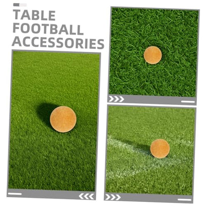 balacoo 3pcs Frosted Foosball Table Standard Mini Soccer Game Accessories for Tabletop Football Improved Grip for Enhanced Playability