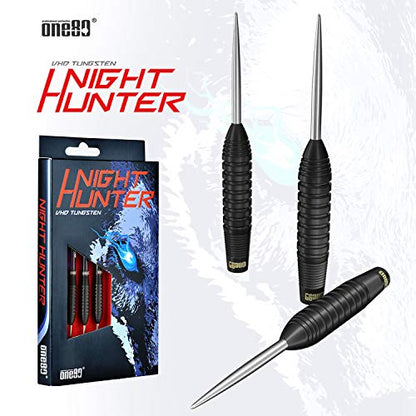 ONE80 90% Tungsten Steel Tip Darts Sets Chameleon, Night Hunter Professional Darts Set - style: Sting 22g