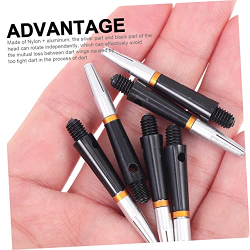 Toyvian Aluminum Dart Shafts Reusable Lightweight Stems for Dart Accessories Replacement Parts for Daily