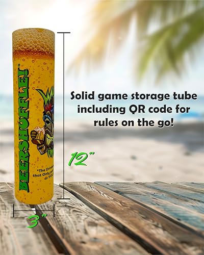 Roll Out Shuffleboard Party Game for Adults - 52" Portable Challenge Game for Tailgating, BBQs, Camping, Game Night, Bars, College Events - Gift Idea